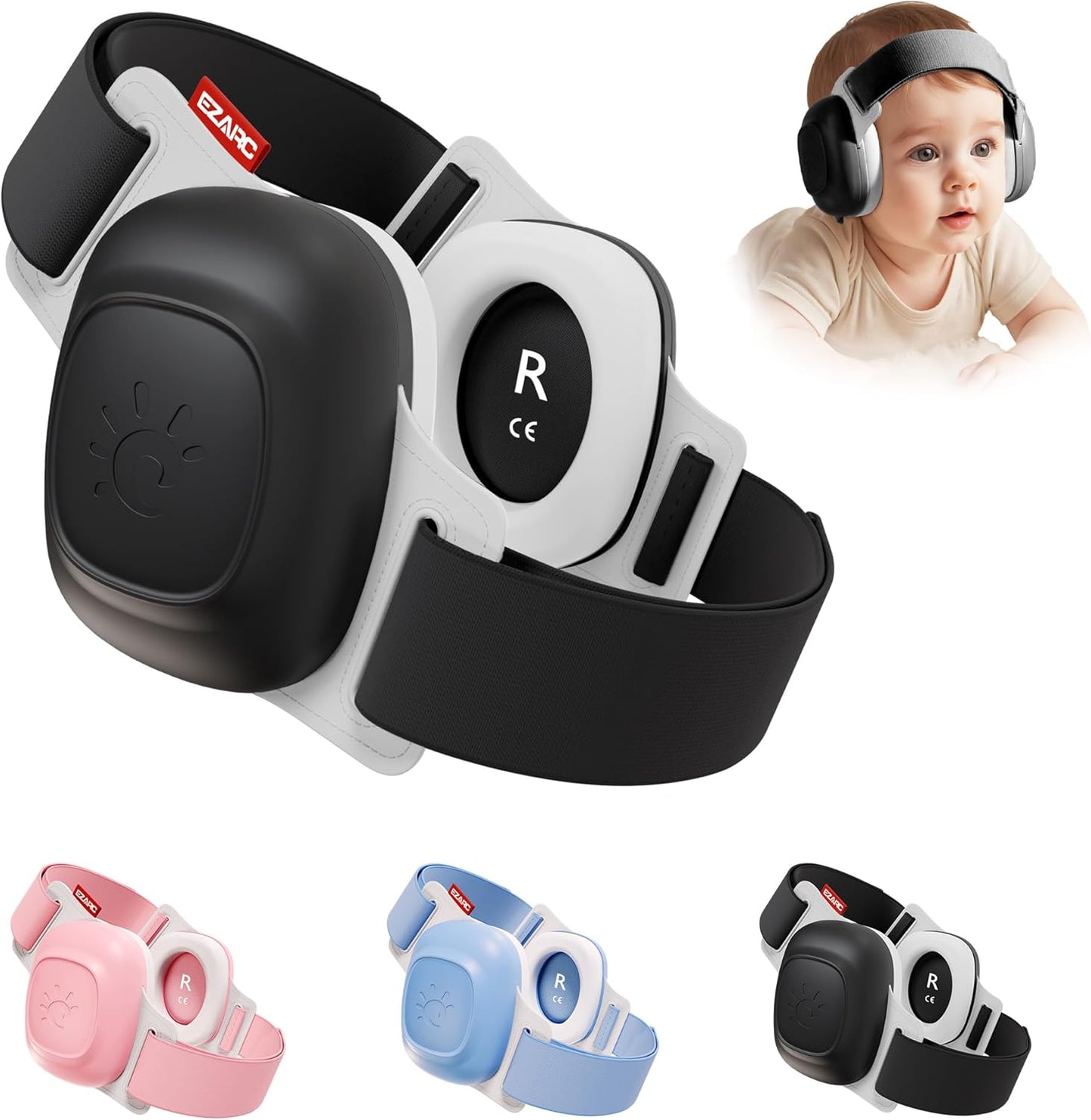 EZARC Baby Ear Muffs for Noise Protection with 25dB Cancelling