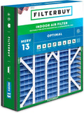 20x20x5 Air Filter MERV 13 Optimal Smoke & Allergy Defense - 1-Pack