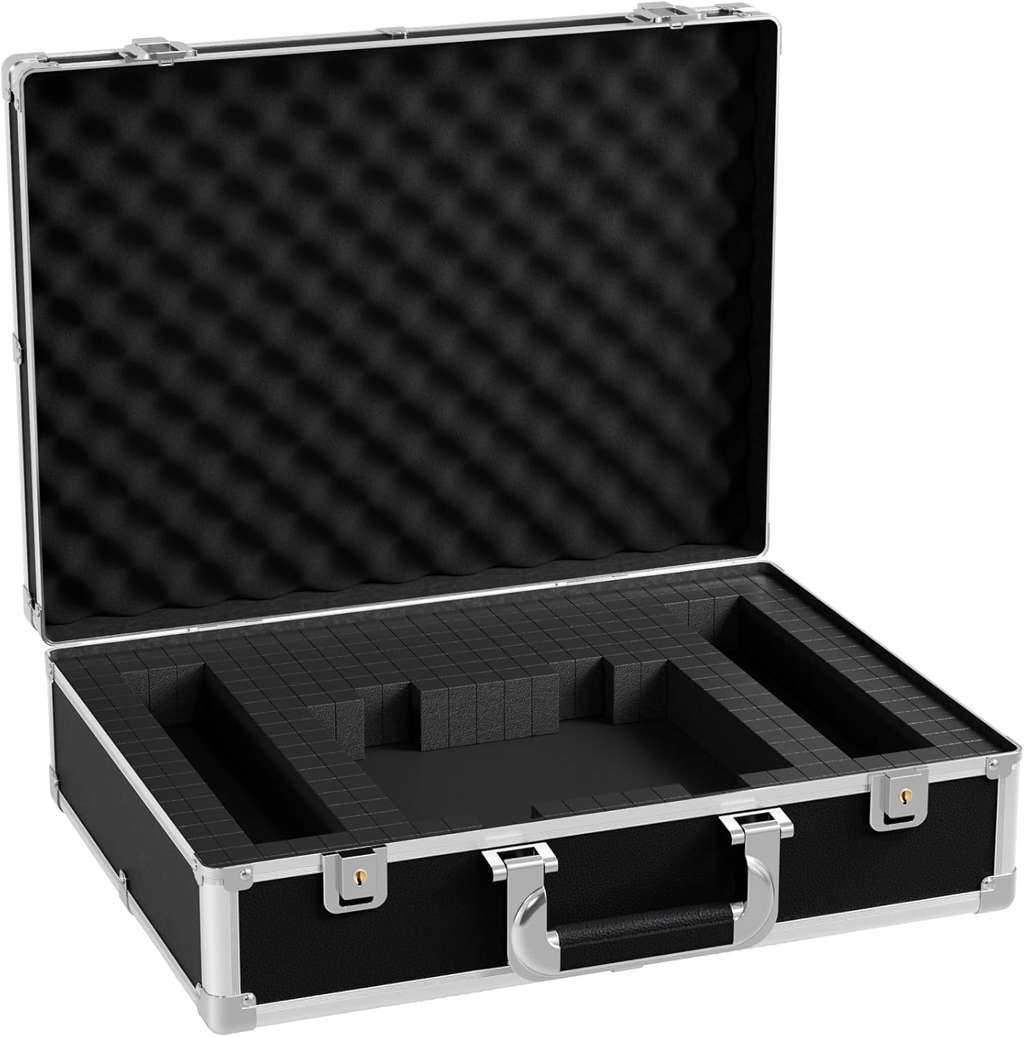 17 Inch Hard Shell Carrying Case for Microphones and Gear