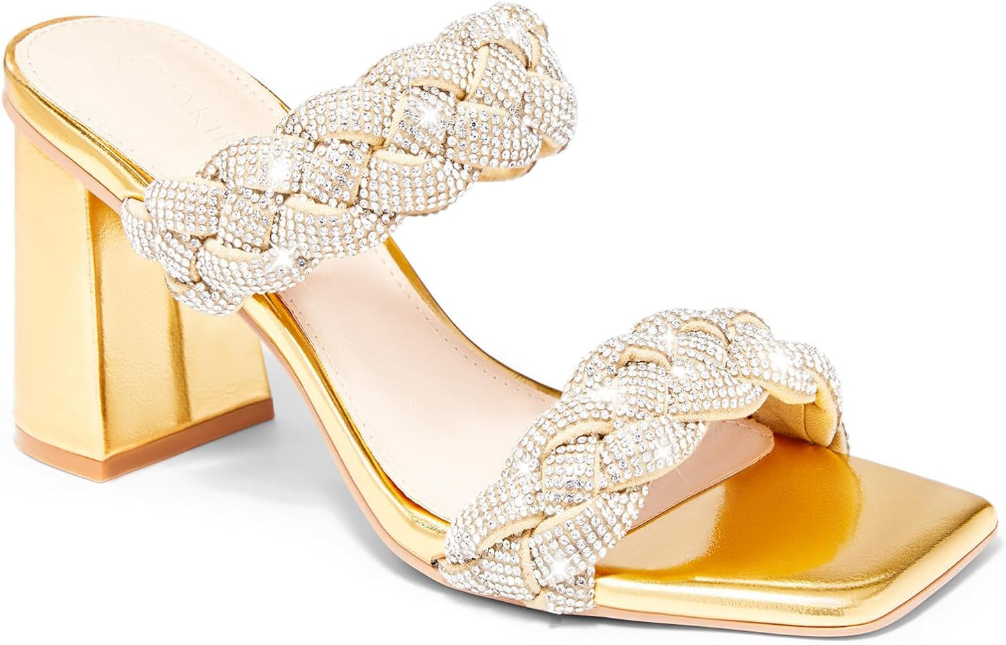 Stylish Braided Heels Sandals for Summer Dressy Occasions