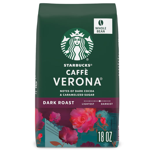 Starbucks Caff Verona Dark Roast Whole Bean Coffee - Bold Flavor!