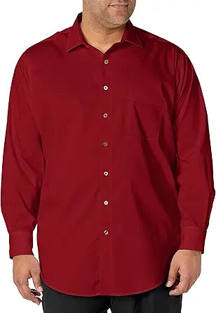 Van Heusen Men's TALL FIT Dress Shirt for Comfort & Style