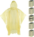 APEXUP Adults' Disposable Rain Ponchos - Compact and Waterproof