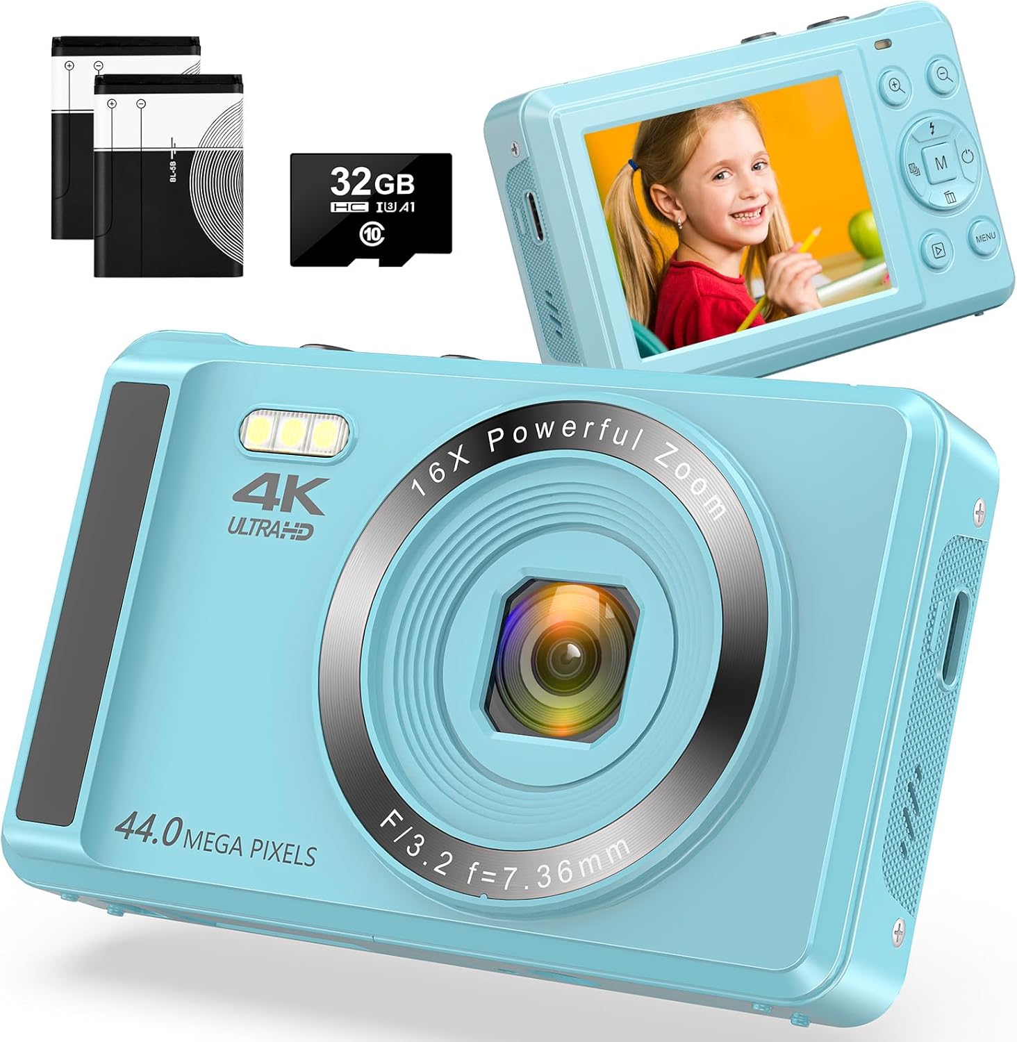Capture Crisp Memories with 4K Camera Set