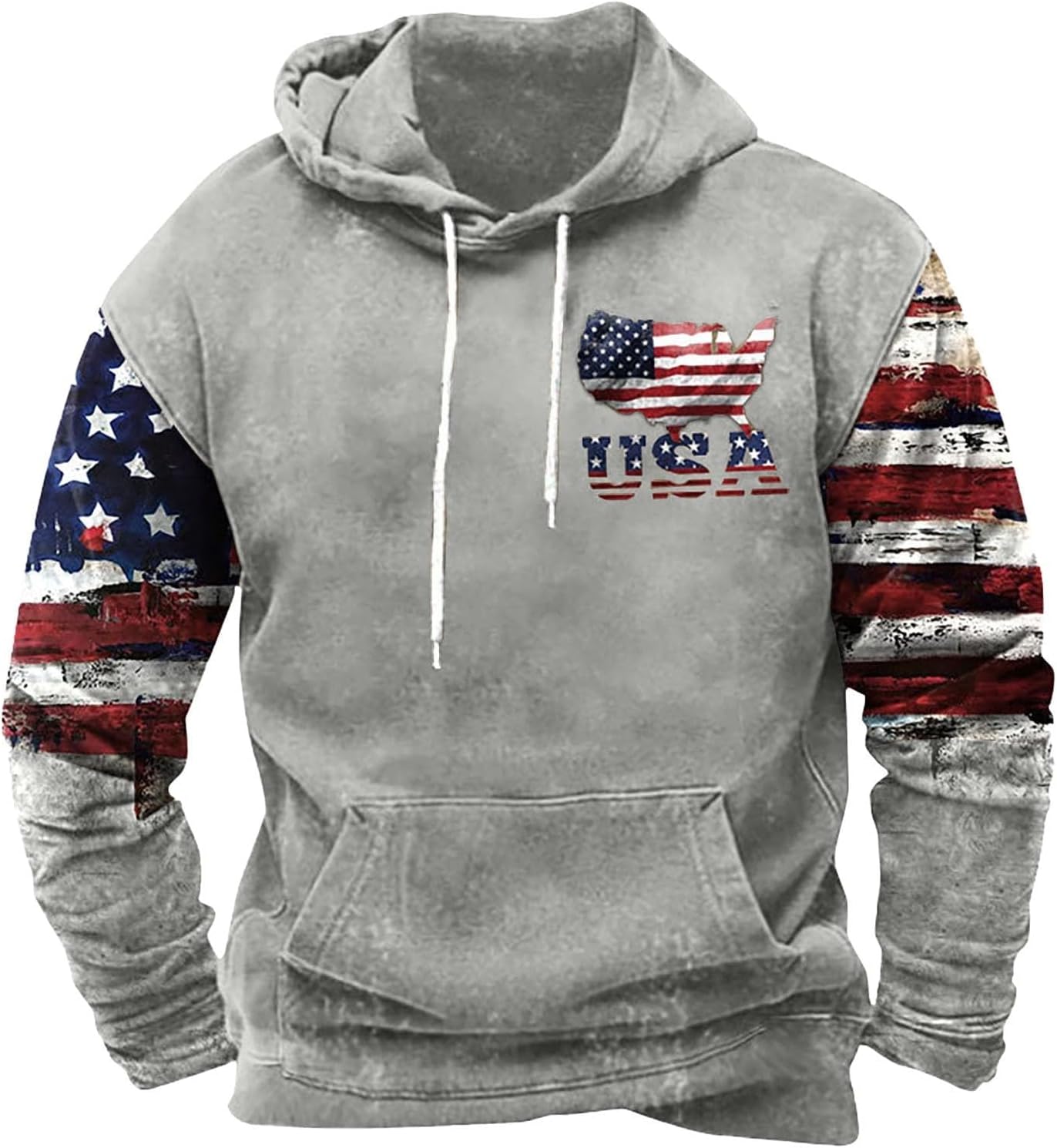 Ethnic Print Hoodie for men