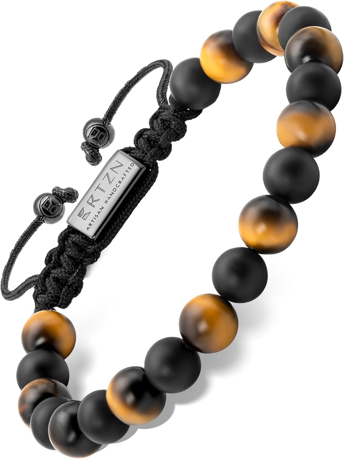 RTZN Tigers Eye Bracelet for Men - Artisan Handcrafted Style