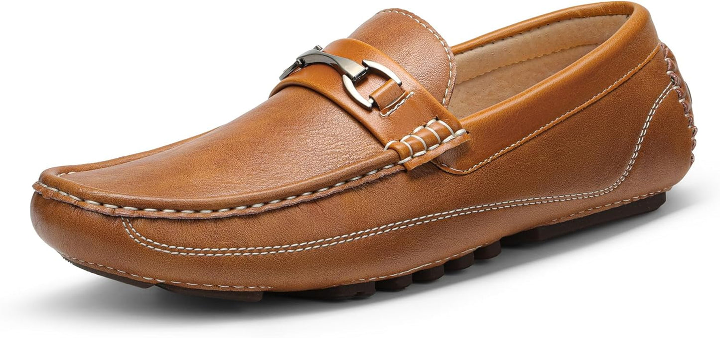 Bruno Marc Men's Driving Moccasins Penny Loafers for Comfort