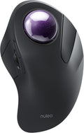 Nulea Wireless Ergonomic Trackball Mouse - Comfortable Precision