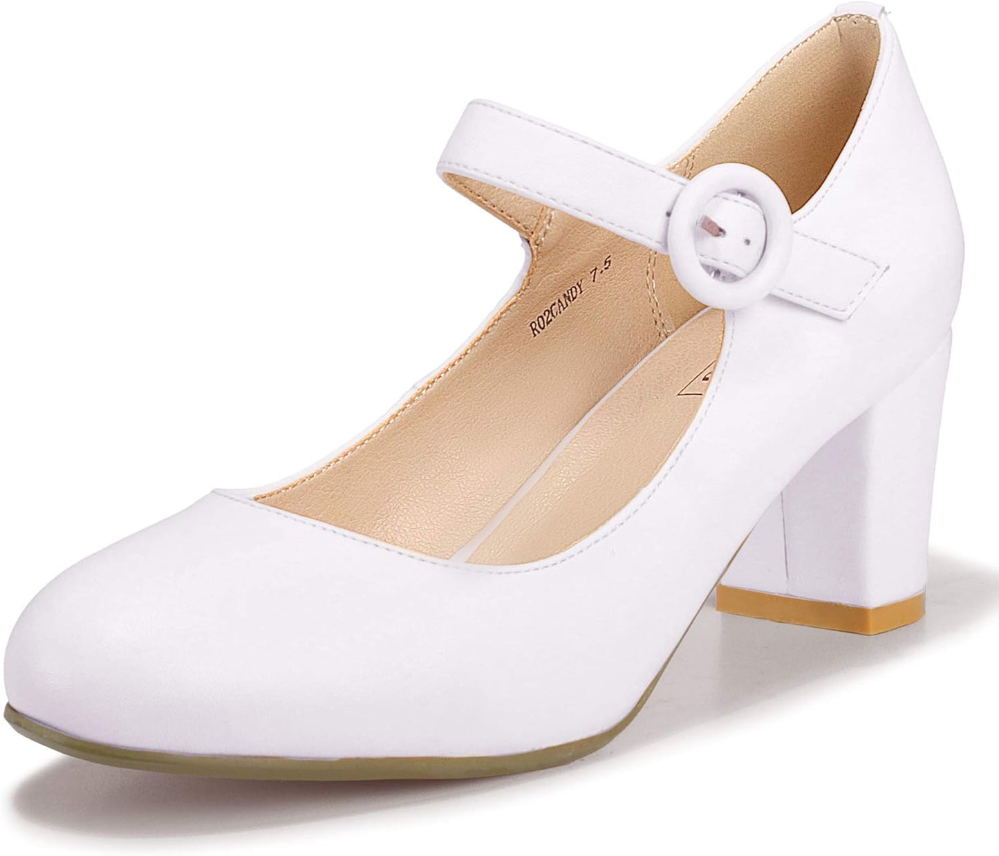 IDIFU Women's Candy Dress Mary Jane Shoes for Every Occasion