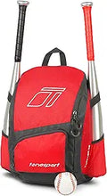 Youth Baseball Backpack Bat Bag for Baseball Softball Tball - Roomy