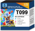 99 T099 Ink Cartridge Combo Pack Replacement - 5 Pack Color Set