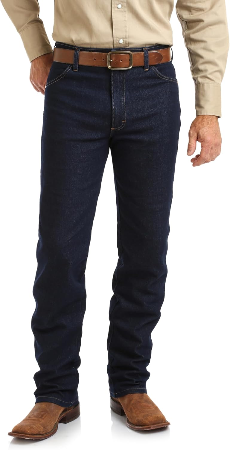 Wrangler Men's Cowboy Cut Active Flex Jeans for Comfort and Style