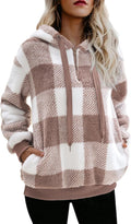 Nirovien Womens Sherpa Pullover Oversized Fuzzy Hoodie - Cozy Warm in
