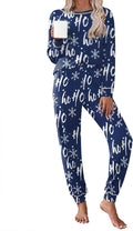 Ekouaer Pajamas Set for Women Cotton-Feel Long Sleeve Pjs Set
