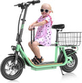 Caroma Peak 500Wh Electric Scooter with Child Seat - 300lb Load