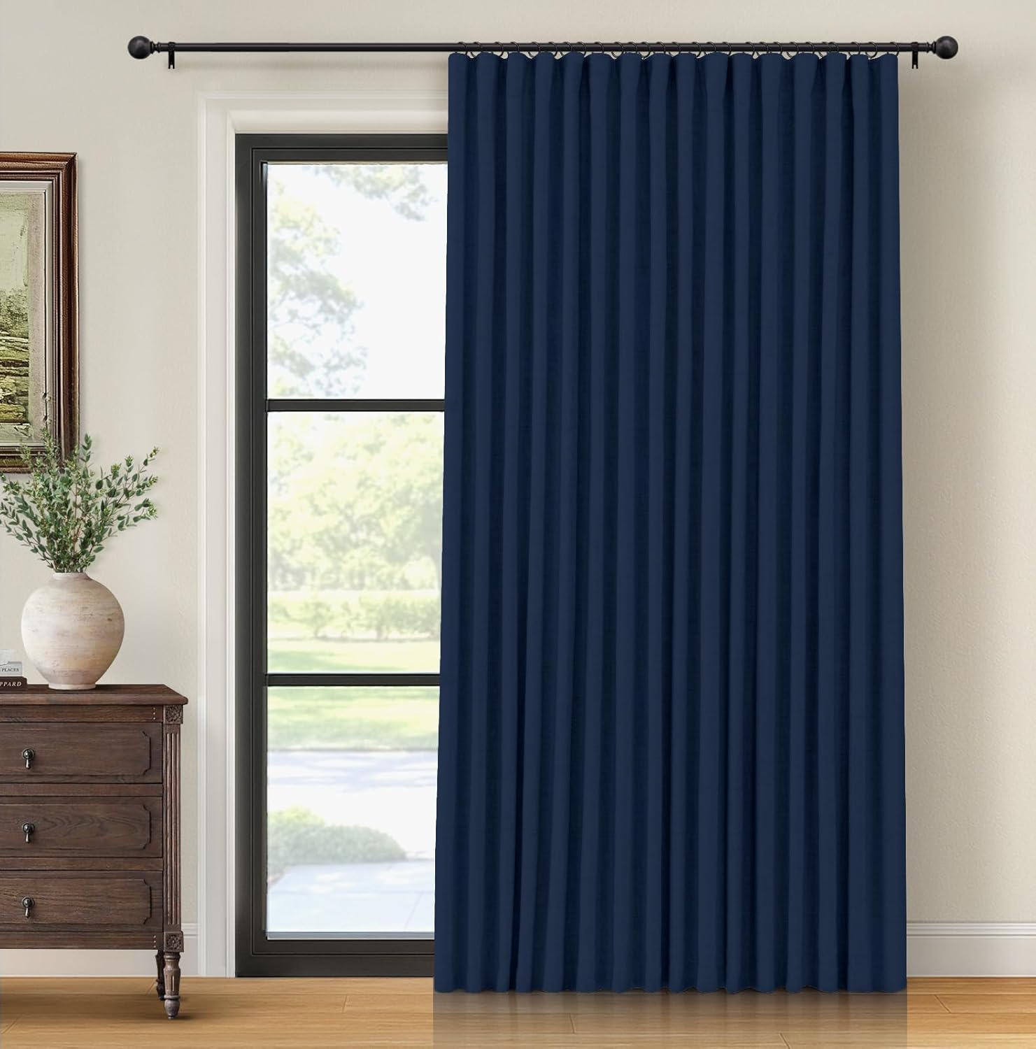 INOVADAY Thermal Sliding Door Curtains for Bedroom and Patio