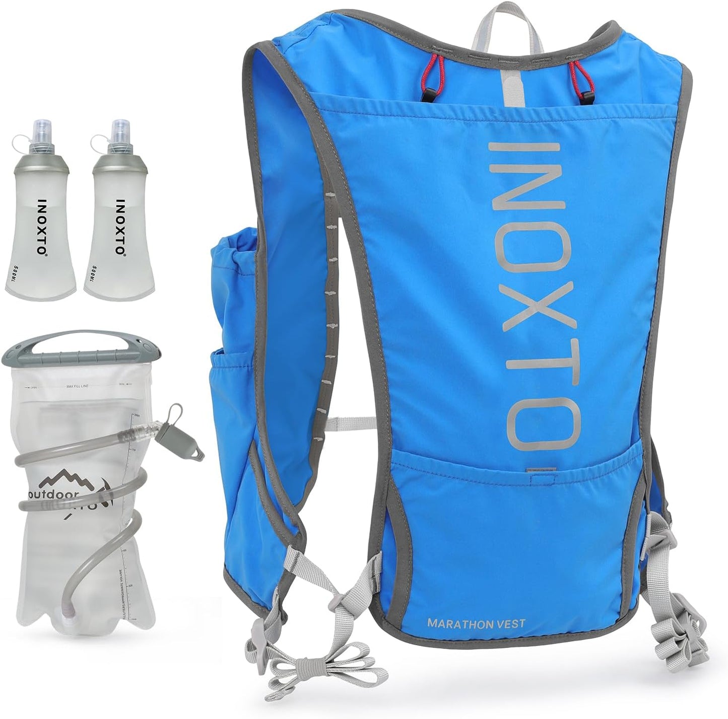 INOXTO Running Hydration Vest Backpack for Active Lifestyles