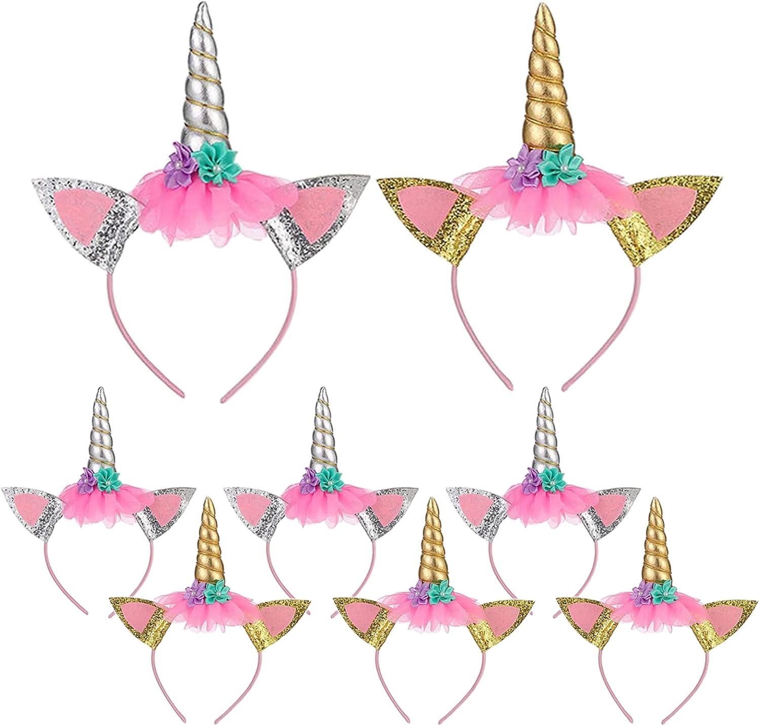 Unicorn Headband for Parties - Perfect for Kids and Adults