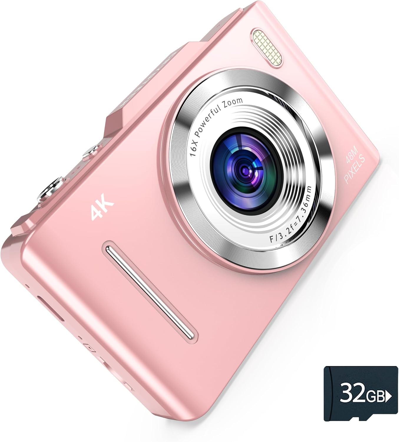 4K Digital Camera with 48MP Photos - Perfect for Kids & Teens