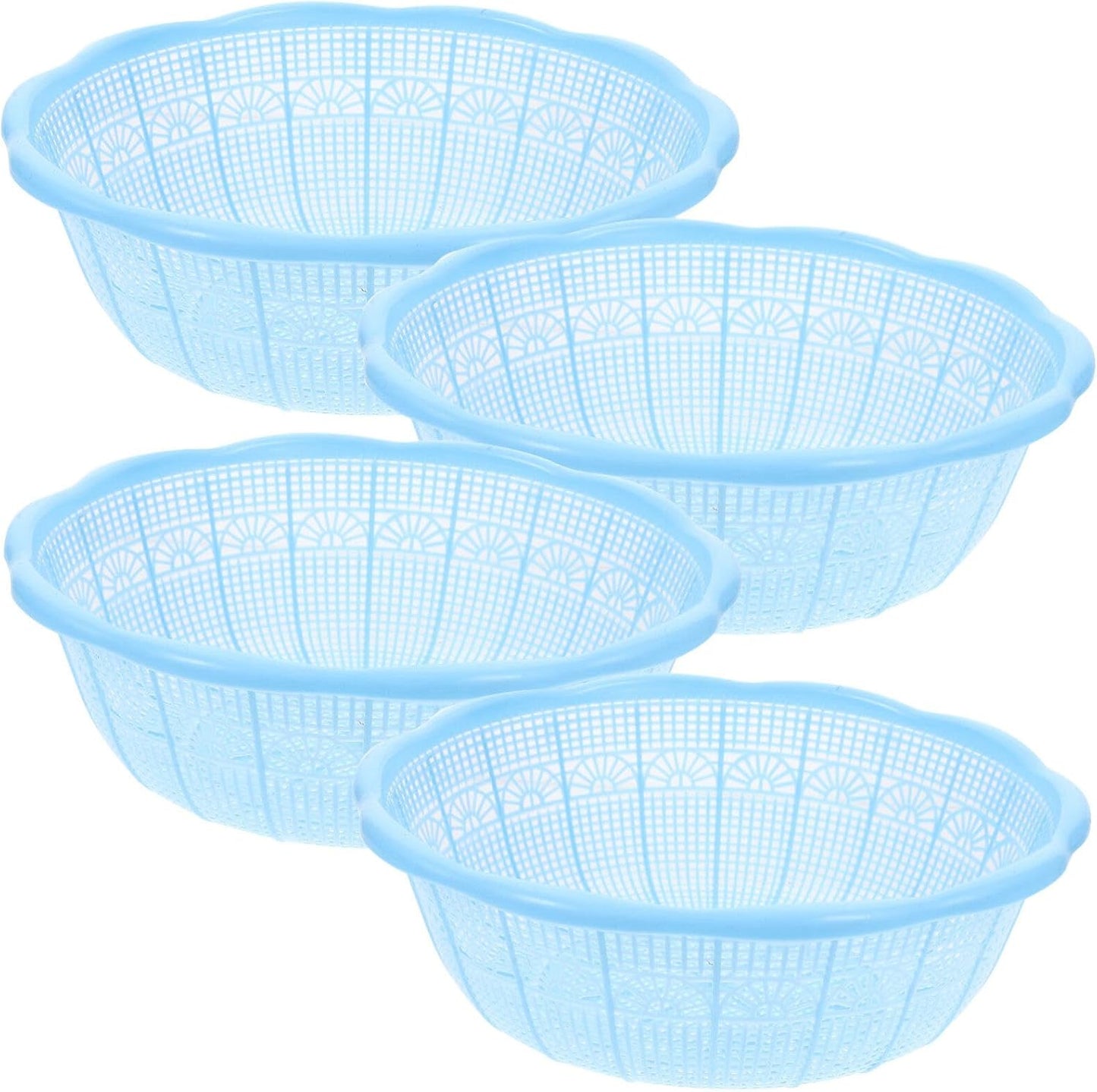 4pcs Luxshiny Flower Strainer Set - Easy Food Washing