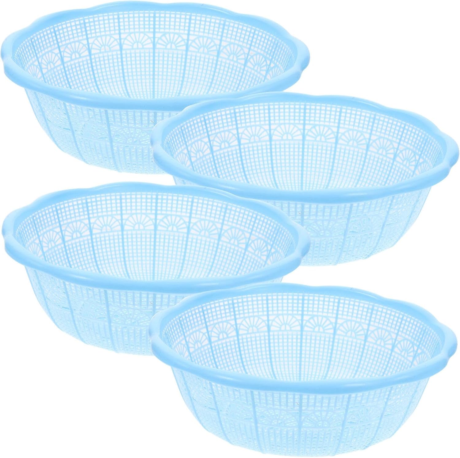 4pcs Luxshiny Flower Strainer Set - Easy Food Washing