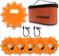 GP906B Road Flares Emergency Lights Kit - Rechargeable 6 Pack