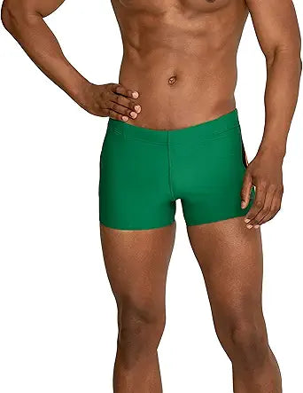 Speedo Men's Swimsuit Square Leg Splice for Ultimate Comfort
