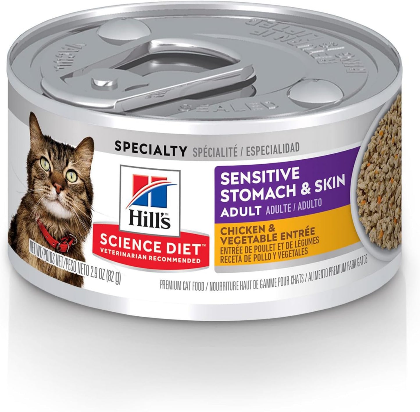 Hill's Science Diet Sensitive Stomach & Skin Wet Cat Food Review