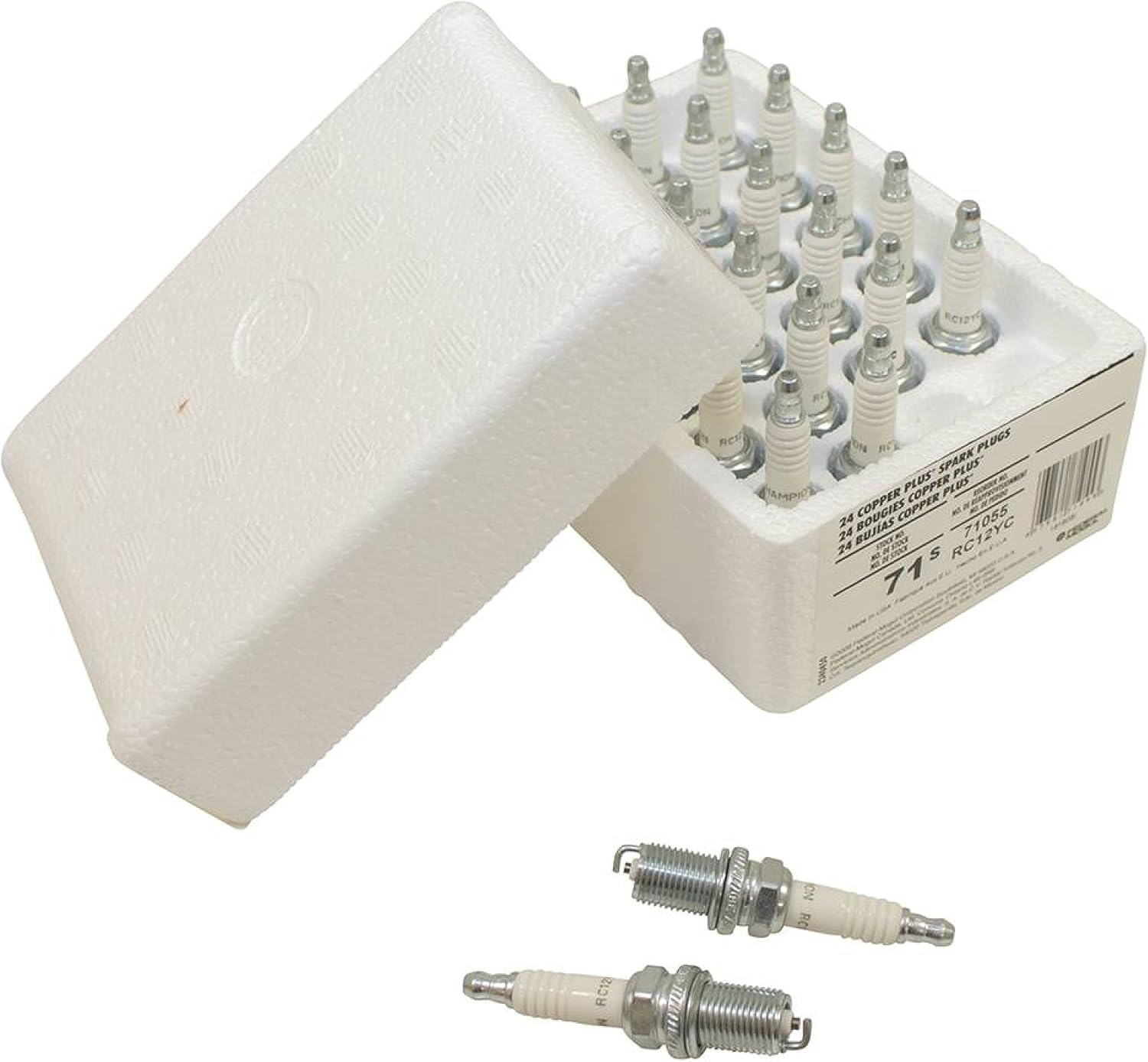 Champion Copper Plus 71S Spark Plug RC12YC for Reliable Performance