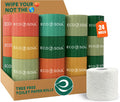 ECO SOUL Bamboo Toilet Paper 24 Mega Rolls 3-Ply - Eco Friendly