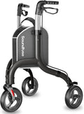 3 Wheel Walkers for Seniors Lightweight Foldable Rollator - Portable