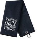 Premium Embroidered Golf Towel for Golfers