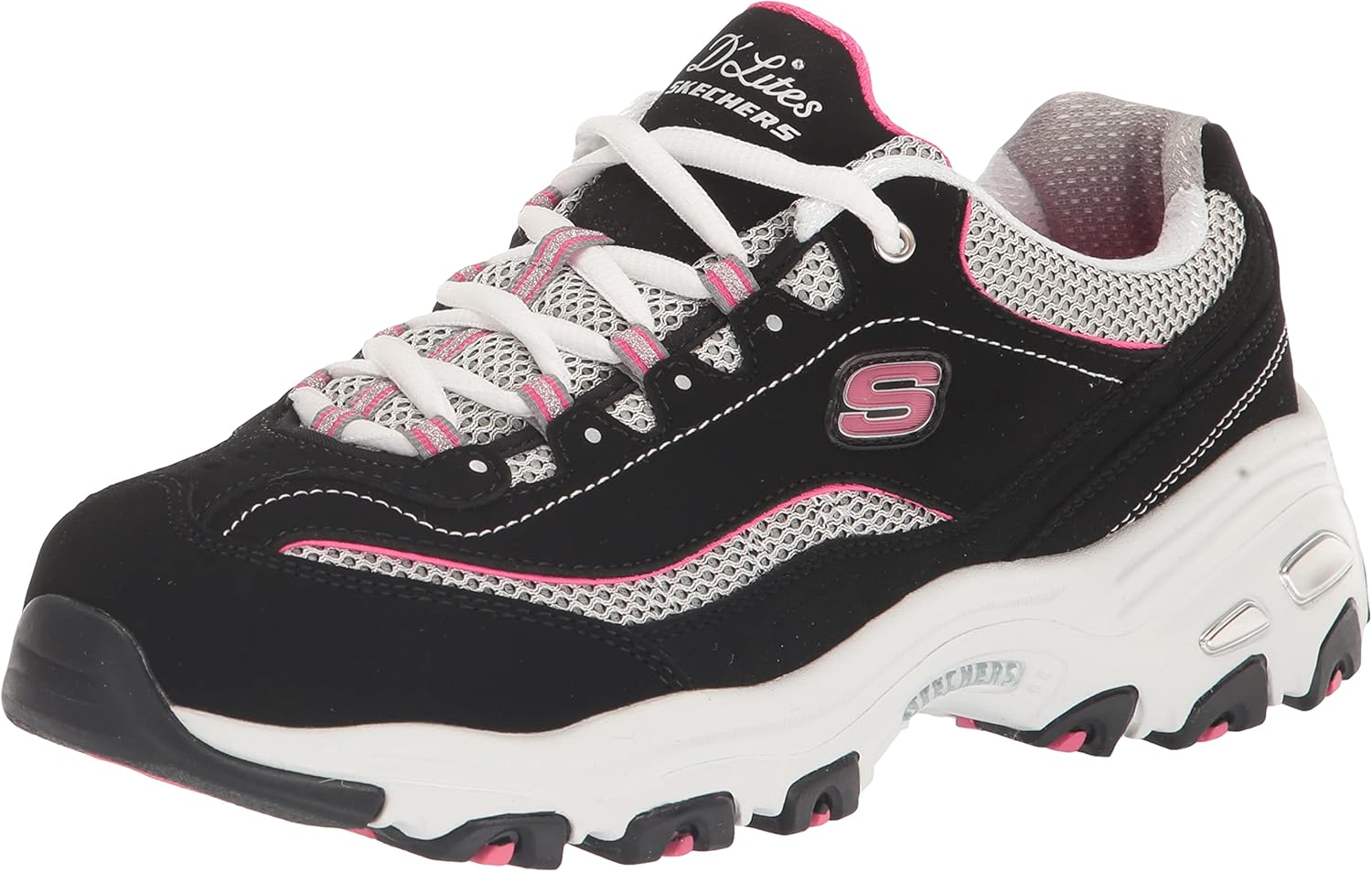 Skechers Women's D'Lites-Life Saver Sneakers for Active Lifestyles