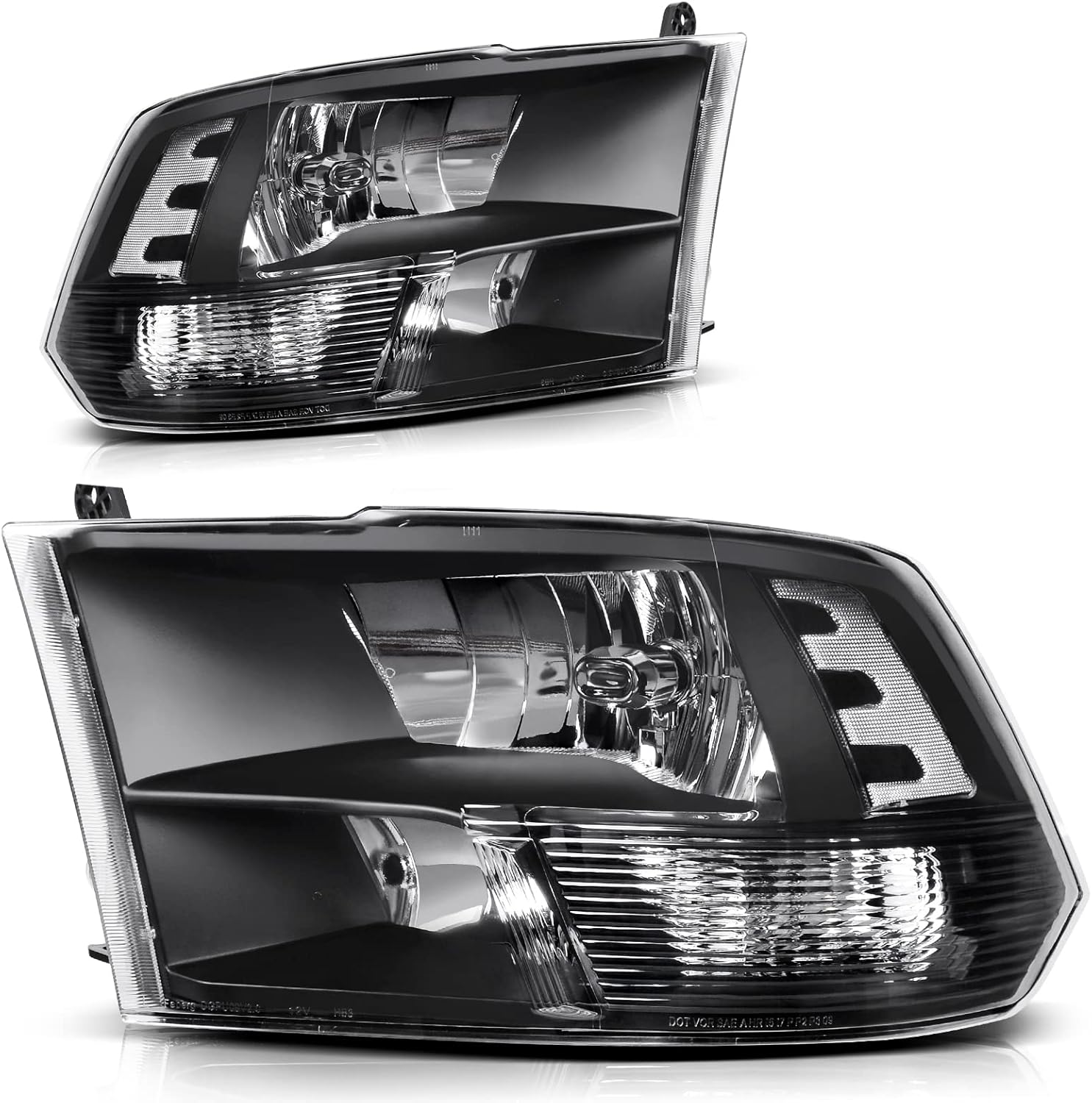 AUTOSAVER88 Headlights Assembly for 2009-2022 Dodge Ram Models