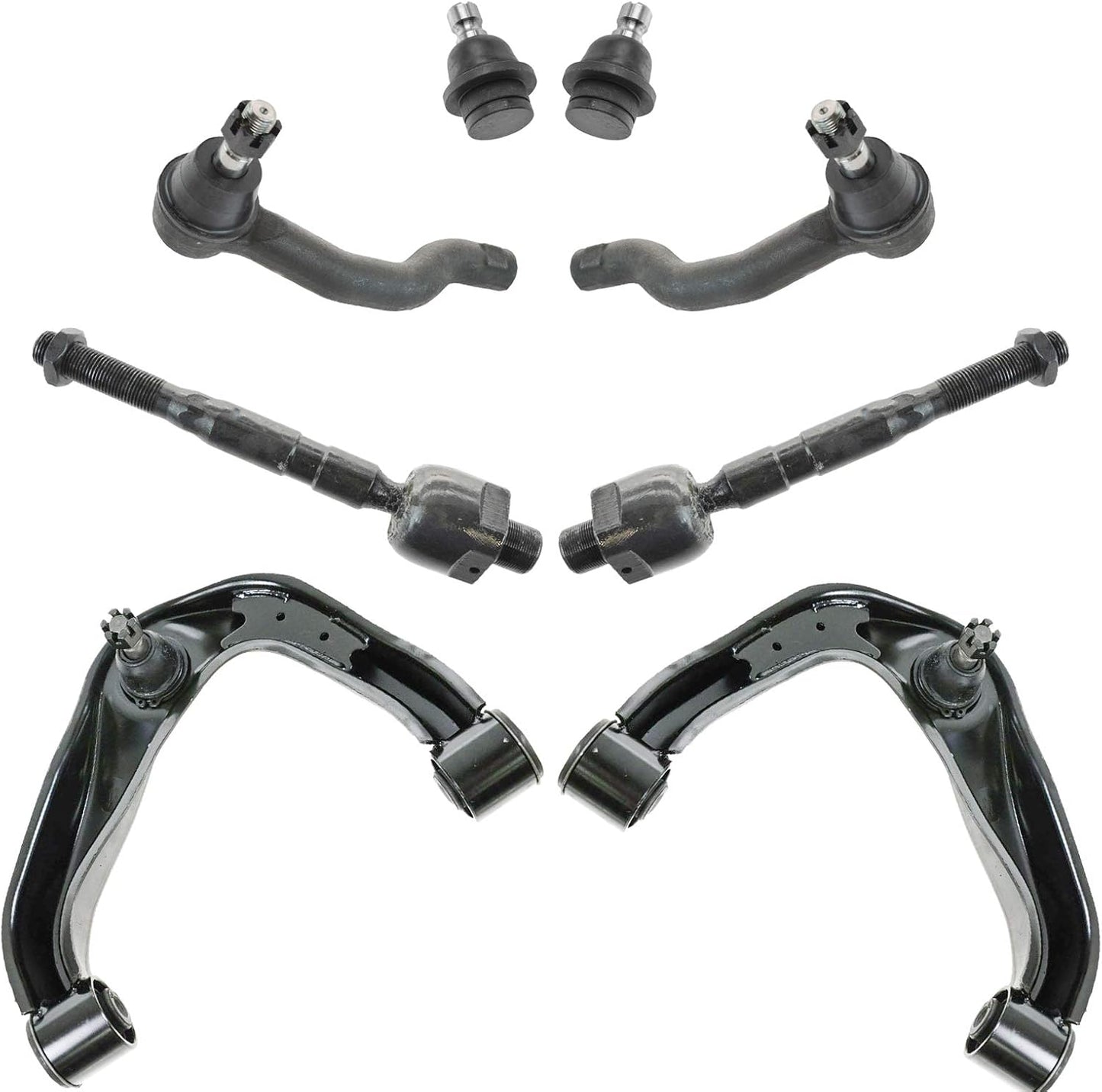 TRQ Front Steering & Suspension Kit for Nissan Frontier & More