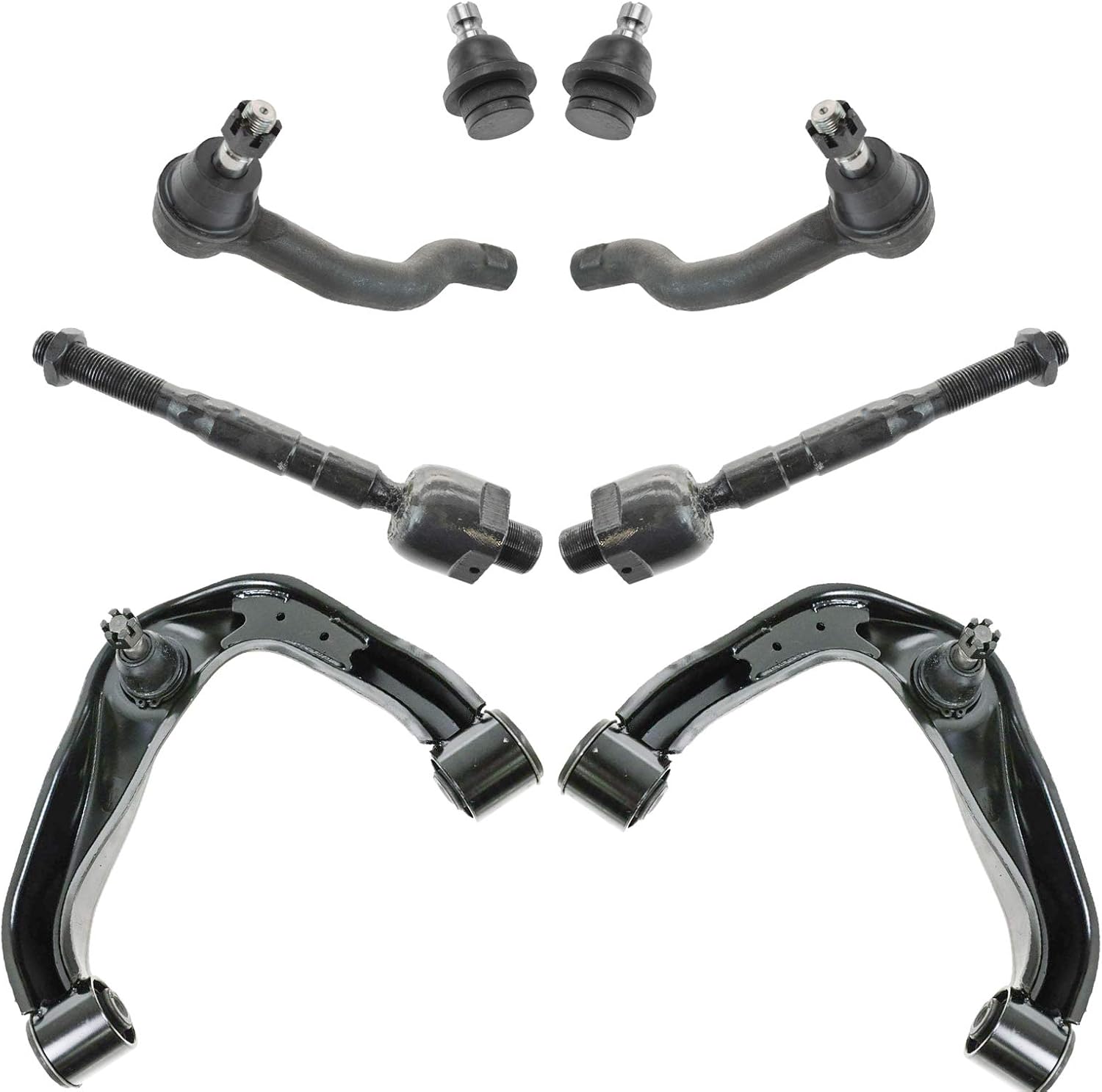 TRQ Front Steering & Suspension Kit for Nissan Frontier & More