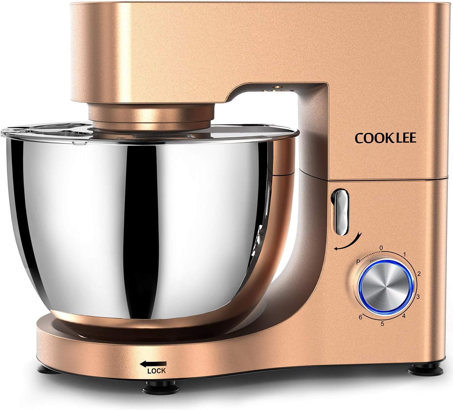 COOKLEE Stand Mixer 9.5 Qt 660W Electric Kitchen Mixer
