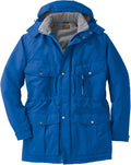 Boulder Creek Big & Tall Fleece-Lined Parka With Detachable Hood Coats