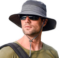 Sun Hats for Men Women Fishing Hat UPF 50+ Breathable Wide Brim