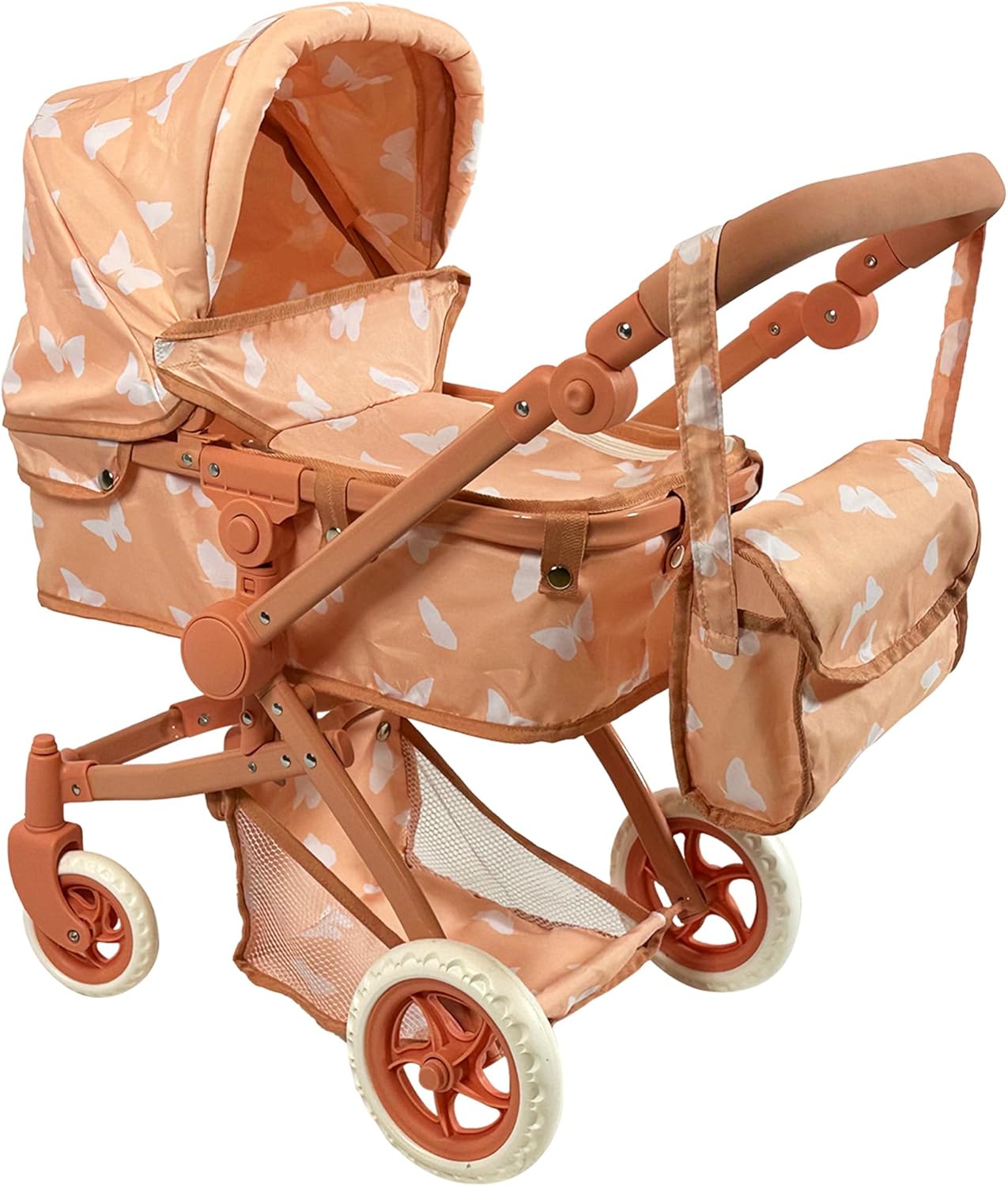Convertible Combo Baby Doll Stroller for 3 Year Old Girls