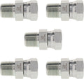 1/4 in NPT Male x 1/4 in NPSM Female Pipe Swivel Adapter - Durable