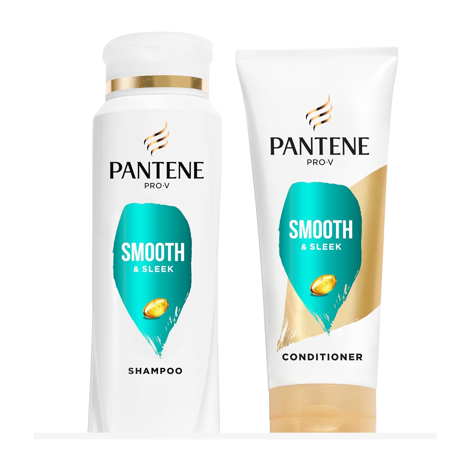 Pantene Smooth & Sleek Duo Set - 12-12.6 Fl Oz