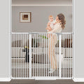40.5-54.7in Baby Gate for Doorways - Tall Pressure-Mount Safety