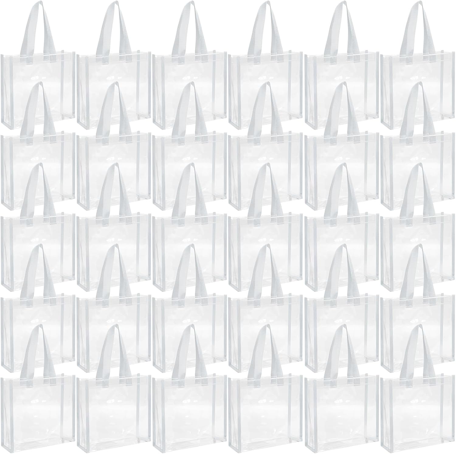 Paterr Clear Tote Bag Stadium Approved 30 Pcs for Sports Events