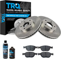 Front Brake Pad & Rotor Kit Compatible with 2010-13 Ford Transit