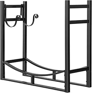 VIVOHOME 3ft Heavy Duty Firewood Storage Log Rack with Holder