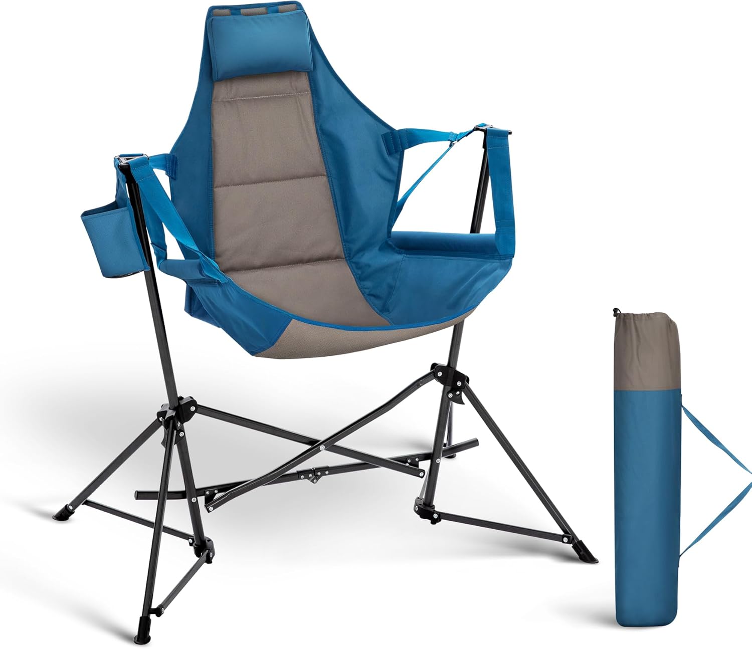 LET'S CAMP Lightweight Camping Chair - Supports 300lbs