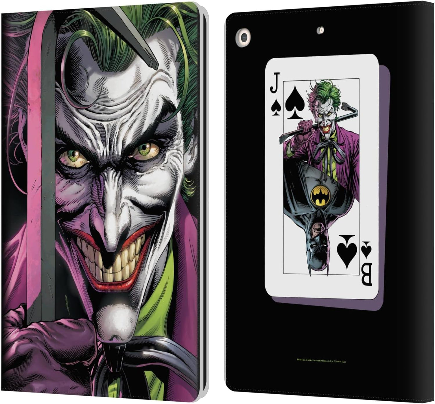 Batman DC Comics The Clown Three Jokers Leather Wallet Case