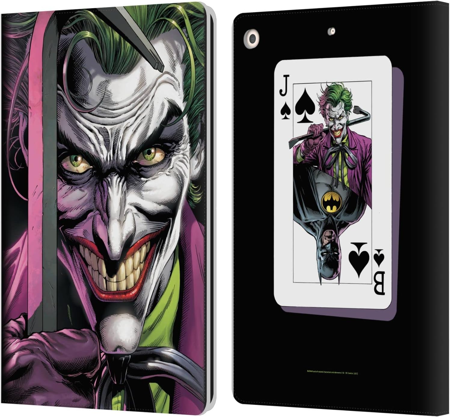 Batman DC Comics The Clown Three Jokers Leather Wallet Case