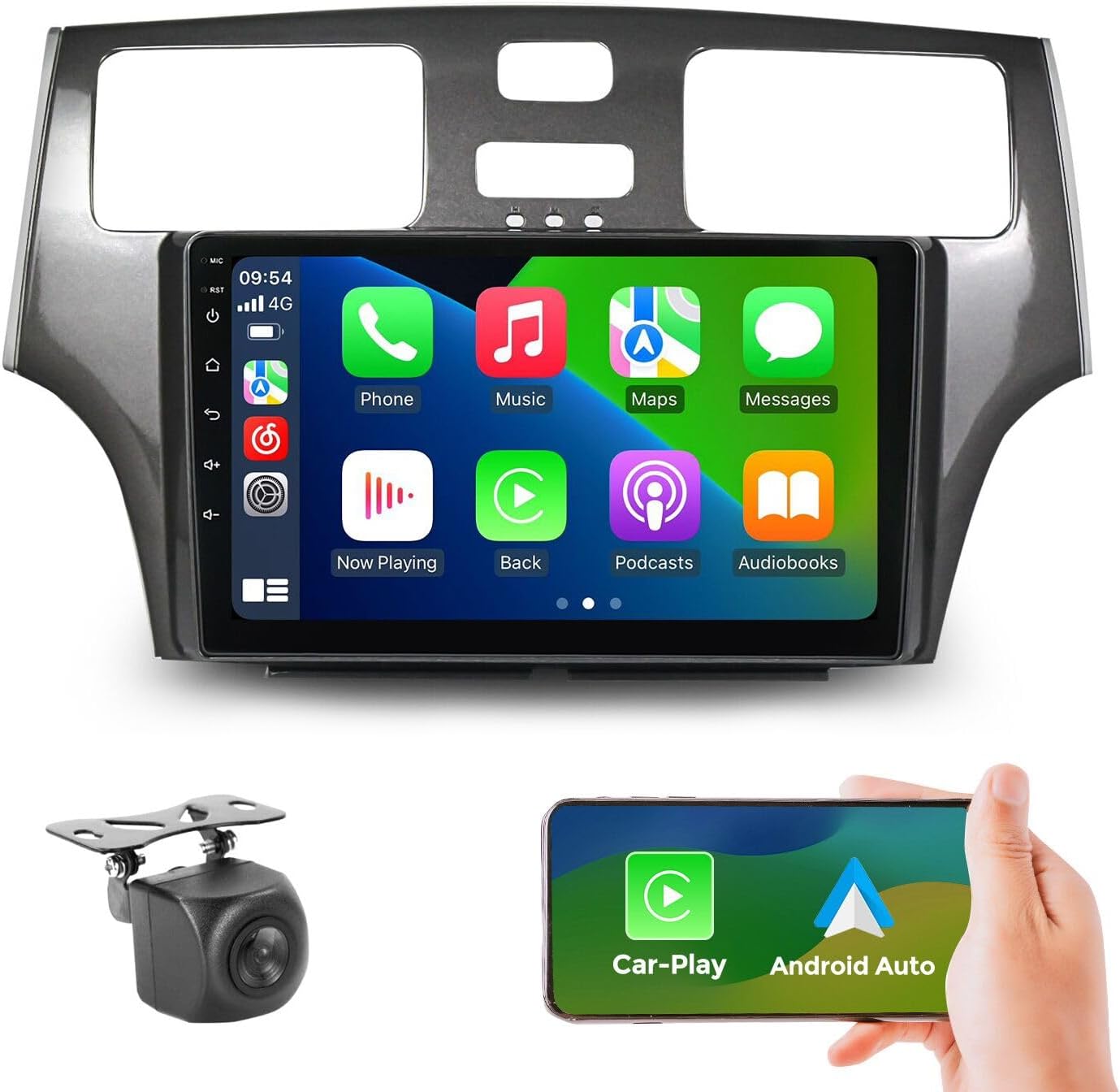 Android 13 Double Din Car Radio Stereo for Lexus ES250 ES300